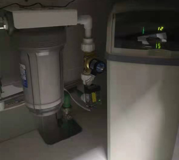 BGF Bin Fukang machine original whole house water purification installation case